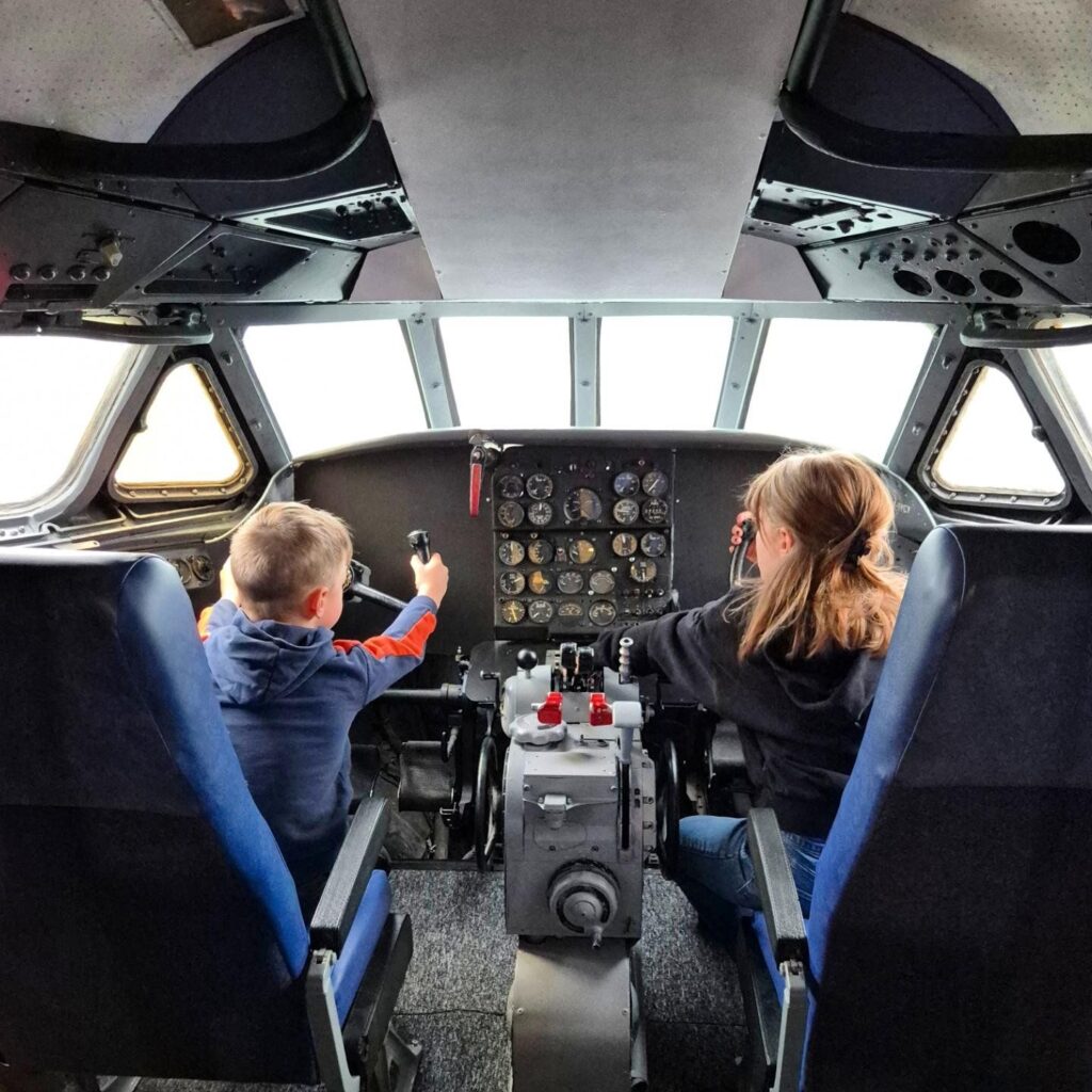 cockpit de l'avion