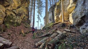 idée rando :  "Adventure Kuelscheier" en petite suisse luxembourgeoise (sentier C2)