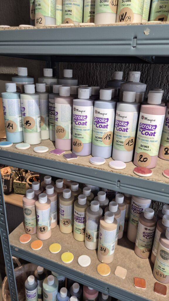 Boutique des bouleaux  - peintures