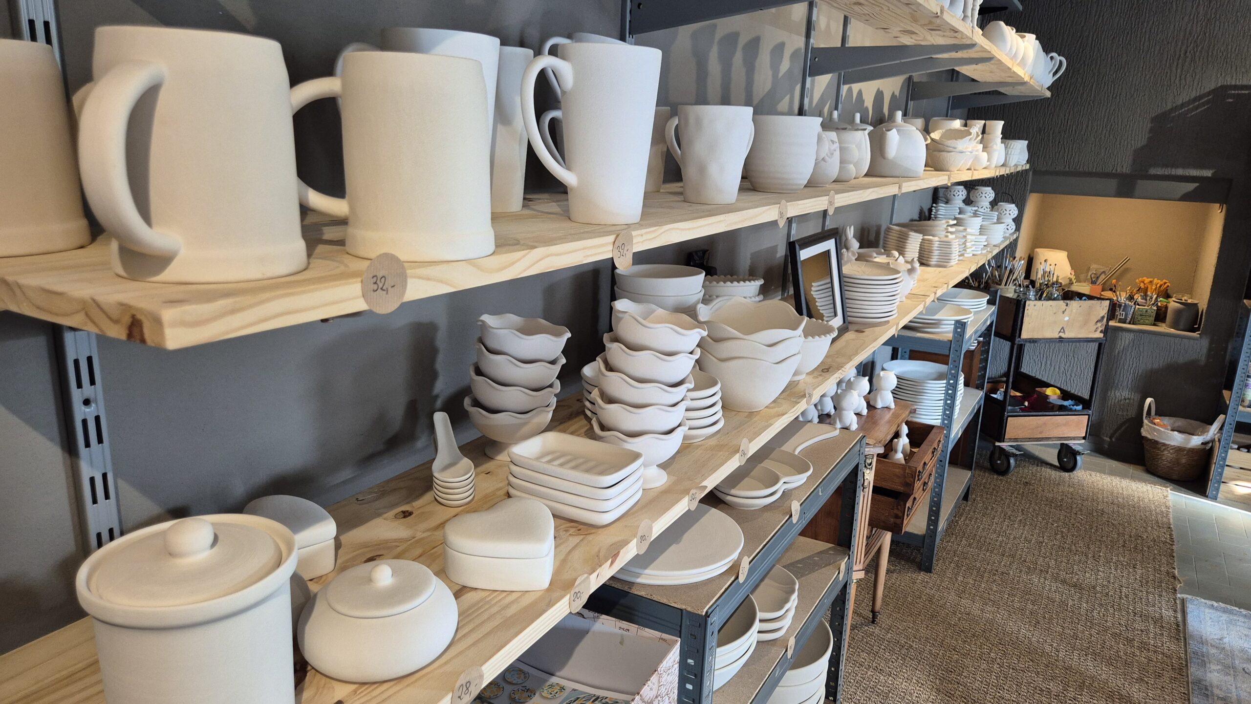 On a testé le café-céramique « La Boutique des Bouleaux »