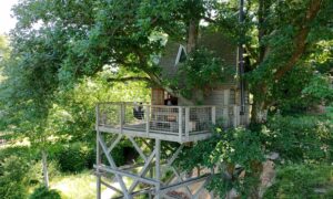 La Cabane du Tivoli : cabane perchée en Moselle