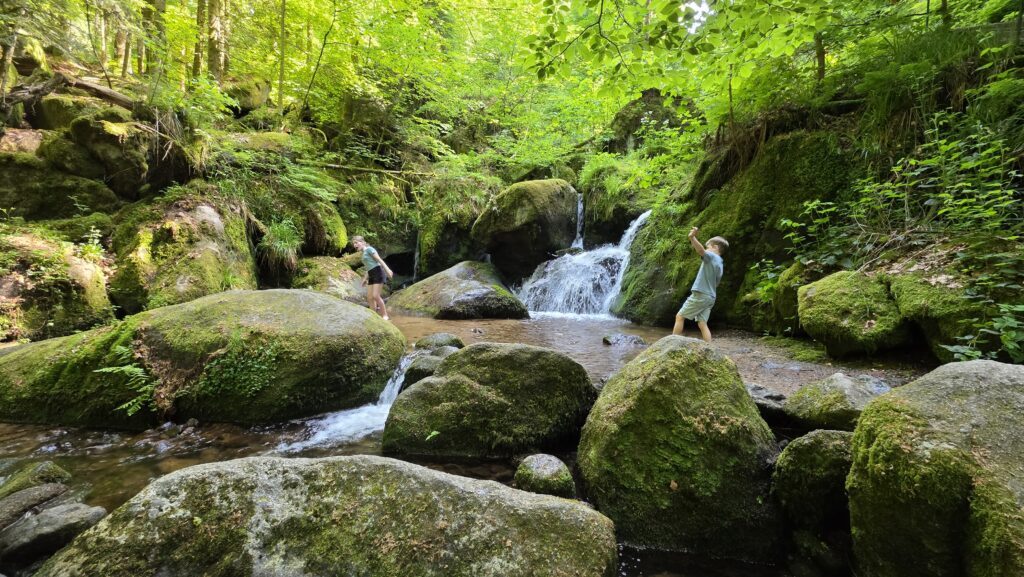 Gertelbach-Wasserfälle Allemagne
